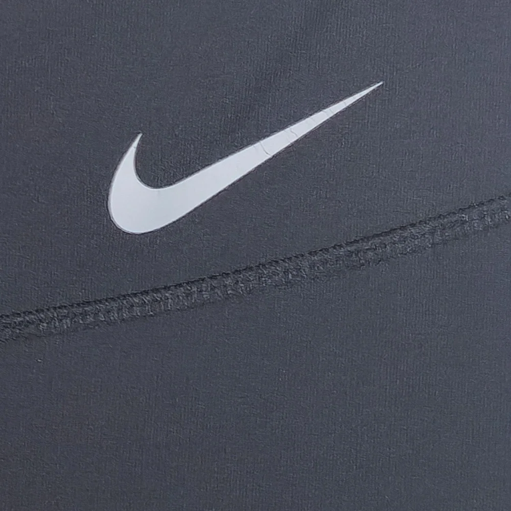 Nike Dri Fit Just Do It Compression Tights Pants Black/Gray Size M